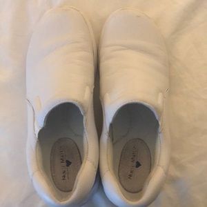 Nurse Mates white leather shoes -nursing